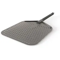 Ninja Pizzaschieber 12 Zoll rostfrei Schwarz/Grau
