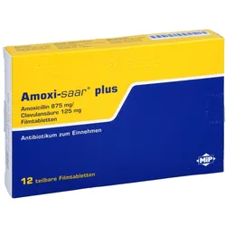 Amoxi-saar plus Filmtabletten 12 St