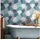 Envy Mood Vliestapete 53 cm x 10 m 1 St Blau 34193