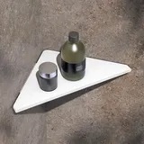Keuco AVENO Eckduschablage, 14657510000, zum Kleben/Schrauben, weiß matt