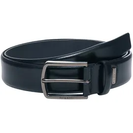 Bugatti Herrengürtel Leder schwarz 105