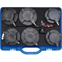 BGS 8959 Prüfkoffer für Turbolader Ladeluft System für Lkw 7 teilig
