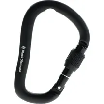 Black Diamond HMS-Karabiner Schwarz