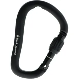 Black Diamond HMS-Karabiner Schwarz