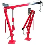 Apex Pickup Kran 06157 Ladekran mit Seilwinde 900kg Hebekran 0,9 to LKW Kran Winde AWZ