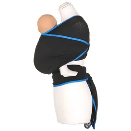 We Made Me WMM elastisches Tragetuch Wuti Wrap Midnight Black