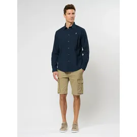 MCS Langarmhemd Blau L