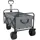 vidaXL Bollerwagen Klapp-Handwagen grau