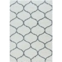 KADIMA DESIGN Teppich Schlafzimmer Hochflor Skandinavisch Samtweich Waschbar Strapazierfähig Wohnzimmer Creme 240x340 cm, – RONDA von Kadima Design