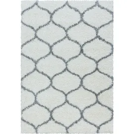 KADIMA DESIGN Teppich Schlafzimmer Hochflor Skandinavisch Samtweich Waschbar Strapazierfähig Wohnzimmer Creme 240x340 cm, – RONDA von Kadima Design