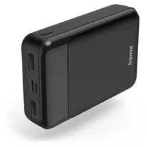Hama Power Pack Eco Power 10, 10000mAh, Schwarz