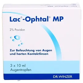 dr. robert winzer pharma gmbh Lac Ophtal MP Benetzungstropfen 3 x 10 ml