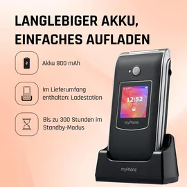 myPhone Rumba 2 schwarz / silber