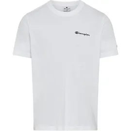Champion T-Shirt ICONS CONTRAST SS Tee weiß XL