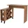 Mendler Bartisch HWC-M45 93 x 120 x 98 cm Braun