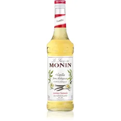 Monin Le Sirop Vanilla Sirup zur Zubereitung von Getränken Geschmack Vanilla 700 ml