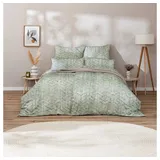 Estella Bettwäsche Joaquin Satin - grün - BL 135x200, cm
