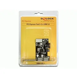 DeLock PCI Express card > 2x USB 3.0 USB-Adapter PCI Express x1 5 Gbps PCI-Express