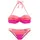 VENICE BEACH Bügel-Bandeau-Bikini Damen Pink/Rot 44 Cup E