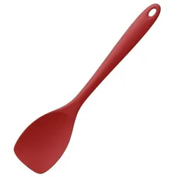 VOGUE Pfannenwender Und Löffel Rot Aus Silikon 280Mm