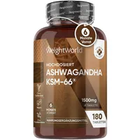 WeightWorld Ashwagandha KSM-66 180 Tabletten