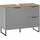BASIC by Balculina Waschbeckenunterschrank Denver 80 x 60 x 35 cm Grau