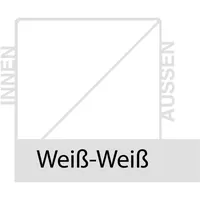 Meeth Kunststofffenster 160 x 110 cm 2-flg. Dreh-Kipp/Dreh-Kipp rechts weiß