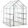 vidaXL Gewächshaus Alu Transparent HKP 4 mm 2,04 m2