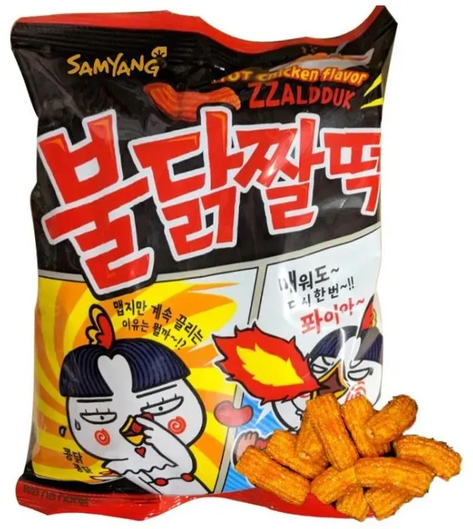 SAMYANG Buldak Zzalduk Snacks 120g