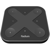 RADIUM Smart Blue Remote (Fernbedienung zur Lichtsteuerung) schwarz, 9 x 9 x 1,2 cm