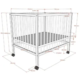 58 aufm Kessel Keira onesize 3-fach höhenverstellbar Weiß