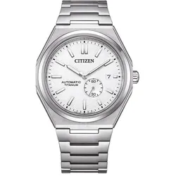 Citizen Herrenuhr Super Titanium NJ0180-80A - silber