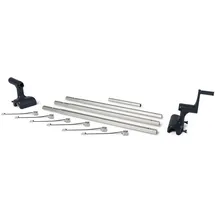 Intex Planenaufroller 274 - 488 cm grau/weiß 28051