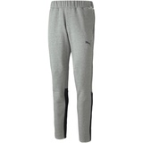 Puma Herren teamCUP Casuals Pants Gestrickte Hosen, Mittelgraues heather S