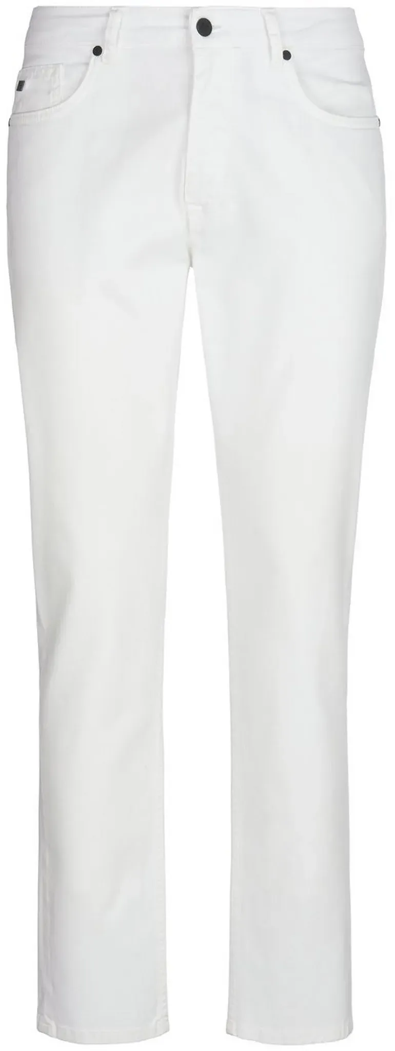 Le pantalon jam­bes normales  HILTL blanc