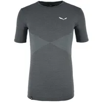 Salewa Zebru Responsive Kurzarm-t-shirt - Onyx - S