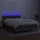 vidaXL Boxspringbett 140 x 200 cm Dunkelgrau