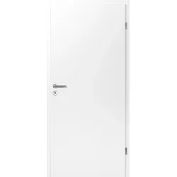 Hörmann Zimmertür-Komplettset - Zarge und Türblatt - mit Schlüssellochbohrung - DIN Rechts - 860 mm x 2110 mm - Zarge 240 mm Wandstärke