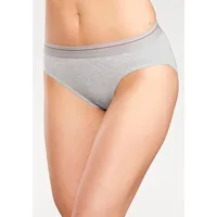 H.I.S. H.I.S Bikinislip Damen grau-meliert, weiß, schwarz Gr.44/46