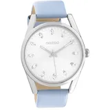 Oozoo Damen Armbanduhr Timepieces Analog Leder blau D2UOC10815 - Blau