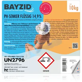 Bayzid pH Minus flüssig 14,9% 10 kg
