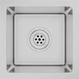 vidaXL Handgemachte Einbauspüle Edelstahl - vidaXL