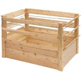 Westmann Premium Holz Hochbeet XXL 124 x 90,5 x 73 cm Natur
