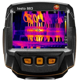 TESTO Wärmebildkamera 883 -30 bis 650 °C 27 Hz WiFi