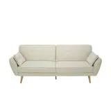 deinbett Schlafsofa Konstantina ¦ creme ¦ Maße (cm): B: 222 H: 88 T: 86.0