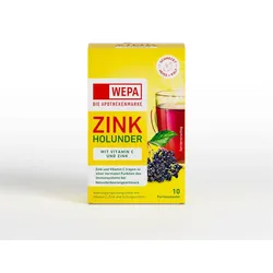WEPA ZINK HOLUNDER 10X10 g Pulver