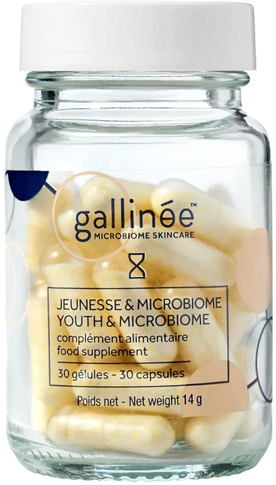 Gallinée Youth & Microbiome -  Ein Supplement, das dank einer innovativen Wirkstoffkombination Aging entgegenwirkt