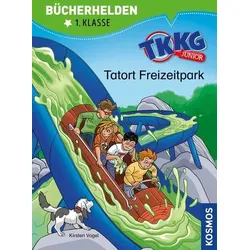 KOSMOS 175019 Bücherhelden 1. Klasse TKKG Junior Tatort Freizeitpark