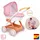 Smoby Baby Nurse Liegender Kinderwagen rosa