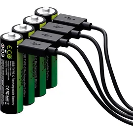 Verico Loop Energy 4-Pack Mignon AA Li-Ion USB-C 1700 mAh